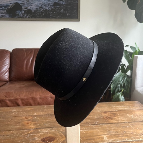 Rag and bone - Floppy Brim Wool Fedora Hat - Picture 6 of 7
